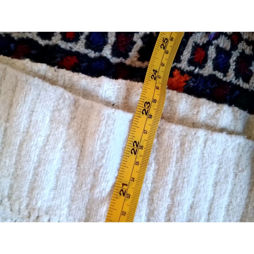 Joie women's Crew neck sweater cableknit cream wool cotton blend cottage core - Picture 10 of 10